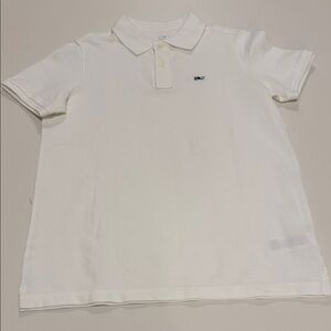 Vineyard Vines Boys 8-10 White Polo. Never worn.